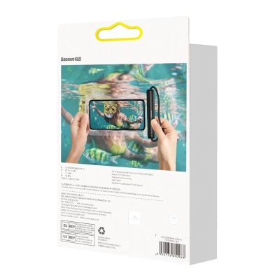 10. Baseus wodoodporne etui pokrowiec na telefon Slide-cover czarny (FMYT000001)