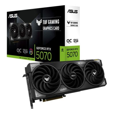 24. Karta graficzna ASUS TUF Gaming GeForce RTX 5070 OC 12GB