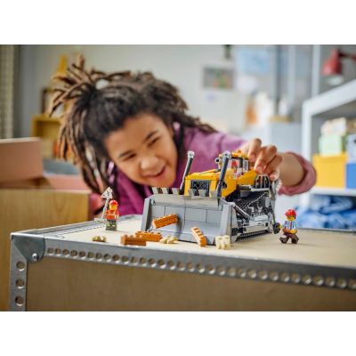 7. LEGO City 60466 Żółty buldożer