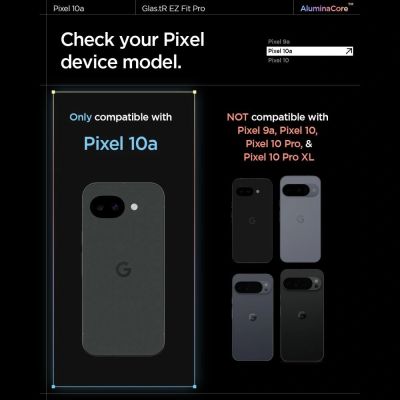 6. Szkło hartowane Spigen Glas.tR EZ Fit Pro 2-Pack na Google Pixel 10A