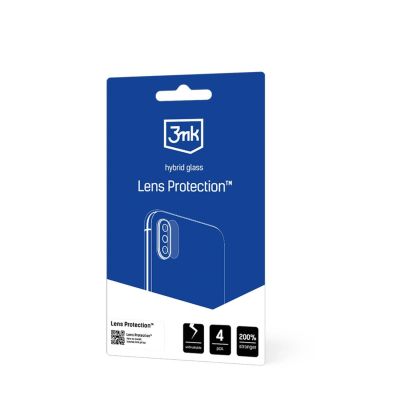 3. Szkło hybrydowe na obiektyw aparatu 3mk Lens Protection na Motorola Moto G55 5G