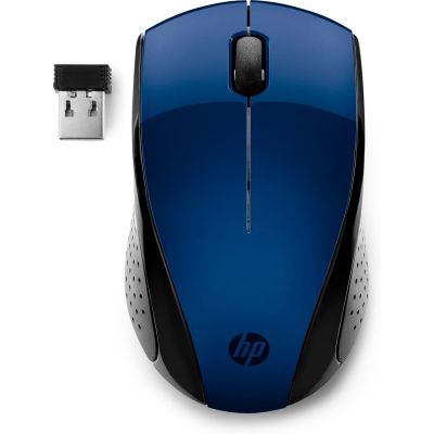 2. Mysz HP Wireless Mouse 220 Lumiere Blue bezprzewodowa niebieska 7KX11AA