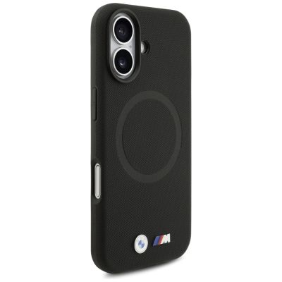 4. Etui BMW M FW Metal Logo MagSafe na iPhone 17 - czarne