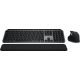 7. Logitech Master MX Keys S Combo for Mac klawiatura Dołączona myszka Dom/Biuro RF Wireless + Bluetooth QWERTY Amerykański międzynarodowy Aluminium, Czarny