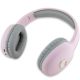 2. Słuchawki nauszne Bluetooth Hello Kitty Metal Logo - różowe