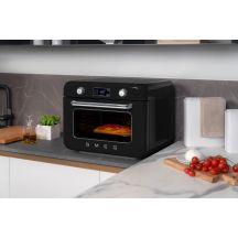 Smeg COF01BLEU piec parowy Mała Czarny Przyciski, Obrotowy