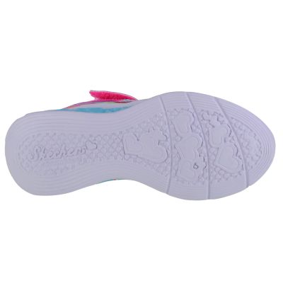 4. Skechers Flutter Heart Lights-Groovy Swirl 303253L-HPLV Różowe 28