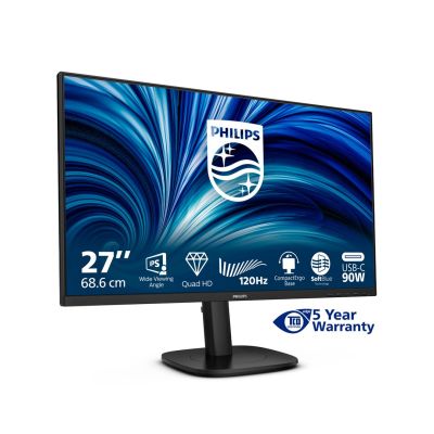 10. Monitor Philips 68,5 cm (27,0 cala) 27B2U3601 16:09 HDMI+DP+USB-C IPS