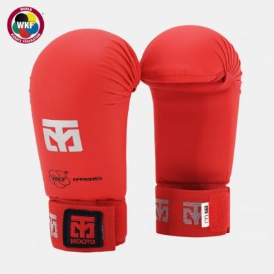 Rękawice do Karate - Mitts 2 RED WKF | MOOTO