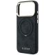 6. Etui Guess Ring Stand 360 4G Classic Logo MagSafe na iPhone 17 Pro Max / 18 Pro Max - czarne