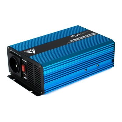 2. Przetwornica napięcia 12 VDC / 230 VAC SINUS IPS-1200S 1200W