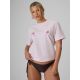 T-shirt loose z nadrukiem damski 4F 4FRSS26TTSHF3882-56S