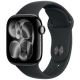 Apple Watch Series 11 GPS + Cellular 46mm Jet Black Aluminium Case with Black Sport Band - S/M