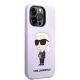 4. Etui Karl Lagerfeld KLHCP14LSNIKBCU iPhone 14 Pro - fioletowe