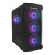 43. Obudowa NATEC Genesis Irid 503 ARGB NPC-1559 (Micro ATX. Mini ITX; kolor czarny)