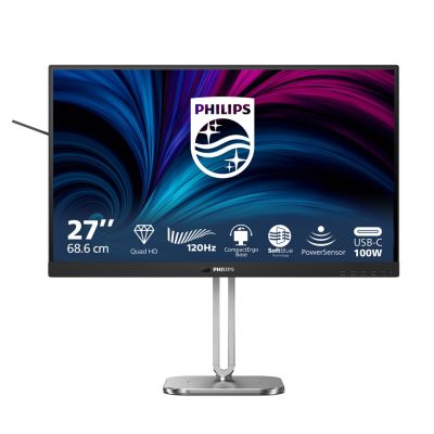 15. Philips 27B2U4601/00 monitor komputerowy 68,6 cm (27") 2560 x 1440 px Quad HD LCD Szary