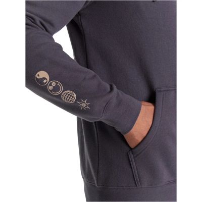 4. Quiksilver Zip Hoodie EQYFT05133-KSH0 Granatowe L