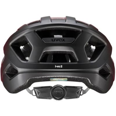 5. Kask rowerowy UVEX I-vo 2 56-60cm, red/black matt