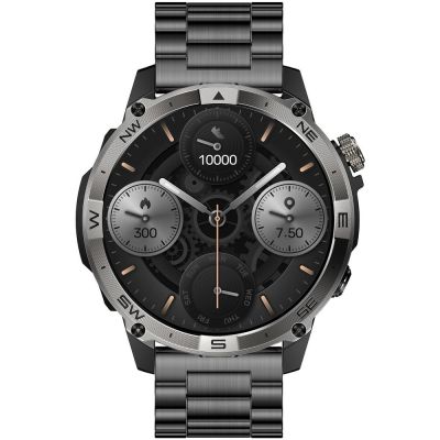 6. Smartwatch Gravity Czarny Pasek + Bransoleta GT46-4