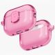 Etui UNIQ Glase Pro na AirPods Pro 3 Lock Case - przezroczysto-różowe