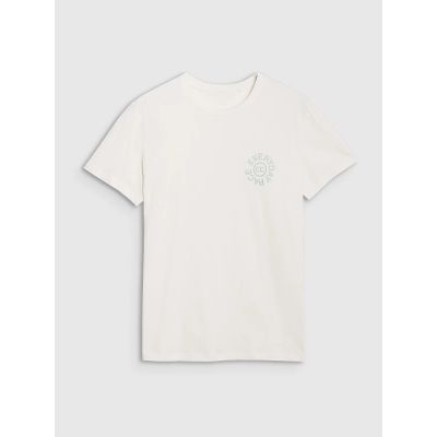 5. T-shirt regular z nadrukiem męski  4F 4FWSS25TTSHM1980-11S