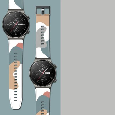 3. Strap Moro opaska do Huawei Watch GT2 Pro silikonowy pasek bransoletka do zegarka wzór 3