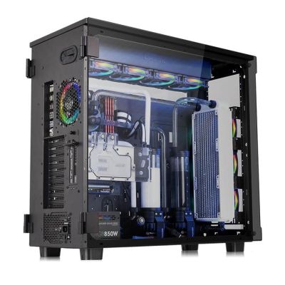 12. Obudowa Thermaltake View 91 RGB TG CA-1I9-00F1WN-00 (ATX, Extended ATX, Micro ATX, Mini ITX, XL-ATX; kolor czarny)