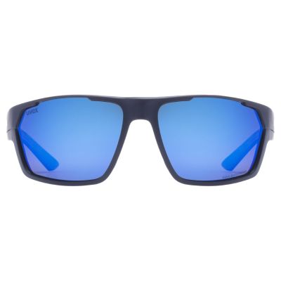 3. Uvex sportstyle 233 P Okulary do wielu sportów Unisex Oprawki pełne Granatowy (marynarski)