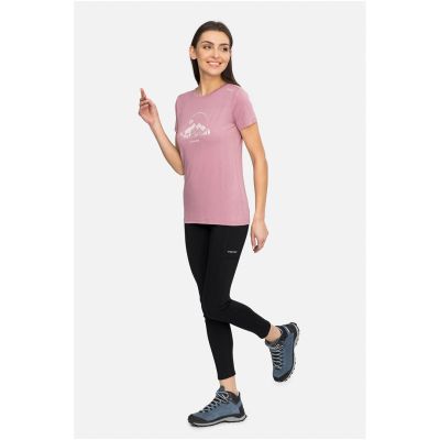 T-shirt damski VIKING Lenta Bamboo Light Lady różowy   L