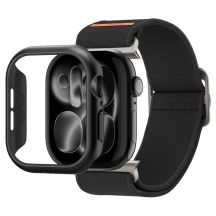 Zestaw etui Spigen Thin Fit + pasek Spigen Lite Fit Ultra na Apple Watch (46 mm) - czarne