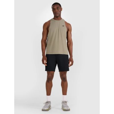 6. Tank top treningowy szybkoschnący męski 4F 4FWAW25TFSLM554-43S