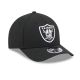 3. Czapka z daszkiem New Era 9FORTY NFL Las Vegas Raiders Team M-Crown Black - 60691819