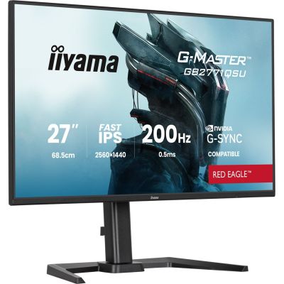 4. MONITOR IIYAMA LED Fast IPS 27" GB2771QSU-B1 Red Eagle 200Hz