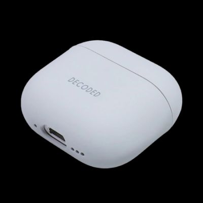 2. Etui Decoded Silicone Aircase na AirPods 4 - błękitny