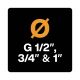 8. Fiskars 1054792 Czarny Elektroniczny regulator nawadniania