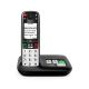 10. Gigaset EASY 500A Telefon analogowy/DECT Nazwa i identyfikacja dzwoniącego Czarny, Srebrny