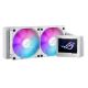 10. ASUS ROG RYUJIN III 240 ARGB White Edition Procesor Chłodnica cieczy all-in-one 12 cm Biały 1 szt.