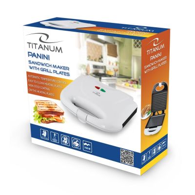 2. Opiekacz do kanapek Esperanza Panini TKT004W (700W; kolor biały)