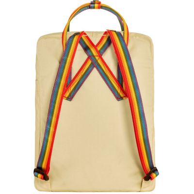 2. plecak Fjallraven Kanken Rainbow - light oak/patt