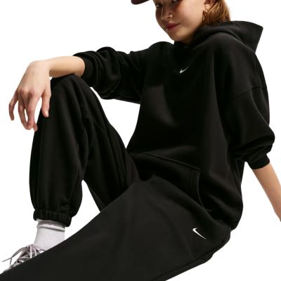 4. Spodnie dla dzieci Nike Sportswear Studio Fleece czarne IM4905 010
