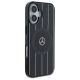 4. Etui Mercedes MB Double Layer Crossed Lines MagSafe na iPhone 16 - czarne