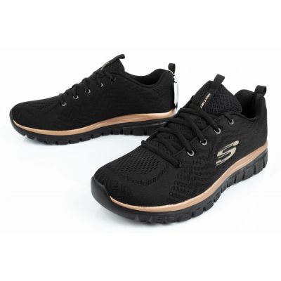 9. Buty sportowe Skechers Get Connected W 12615-BKRG
