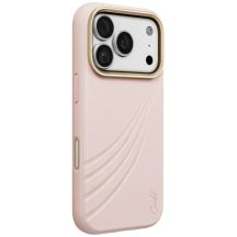 Etui UNIQ Coehl Serina Magnetic Charging na iPhone 18 Pro / 17 Pro - różowe