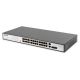 Digitus DN-95343 przełącznik sieciowy Nie zarządzany Fast Ethernet (10/100) Obsługa PoE 1U Czarny, Srebrny