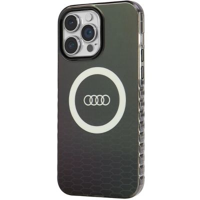 2. Etui Audi IML Big Logo MagSafe na iPhone 14 Pro Max - czarne