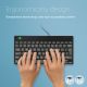 5. R-Go Tools Ergonomiczna R-Go Compact Break klawiatura, z oprogramowaniem do robienia przerw, QWERTY (UK), przewodowa, czarna