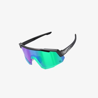 2. SUPACAZ Okulary ORBITRON Czarny mat, Aurora Lazer