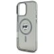 6. Etui Karl Lagerfeld IML Metal Choupette Head MagSafe na iPhone 16 Pro - czarne