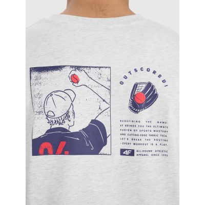 6. Koszulka 4F M 4FRSS25TTSHM2981-27M