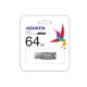 4. Pendrive ADATA UV250 AUV250-64G-RBK (64GB; USB 2.0; kolor srebrny)